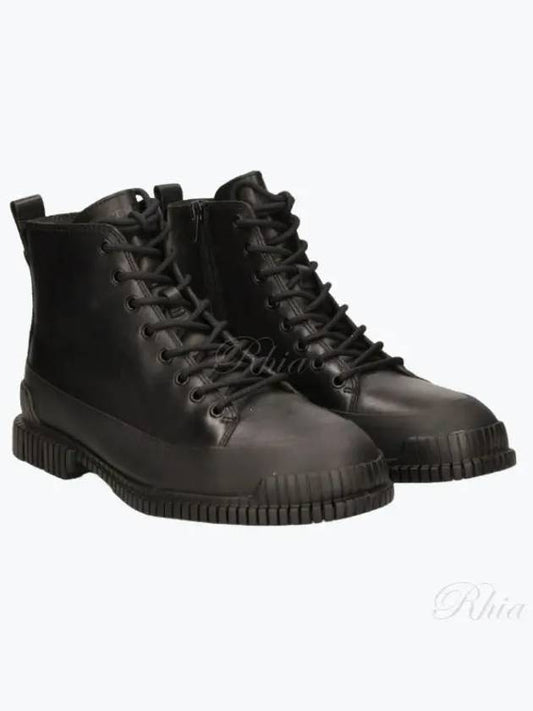 Pix Lace-Up Worker Boots Black - CAMPER - BALAAN 2