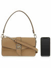 Greenwich Medium Saffiano Leather Shoulder Bag Camel - MICHAEL KORS - BALAAN 7