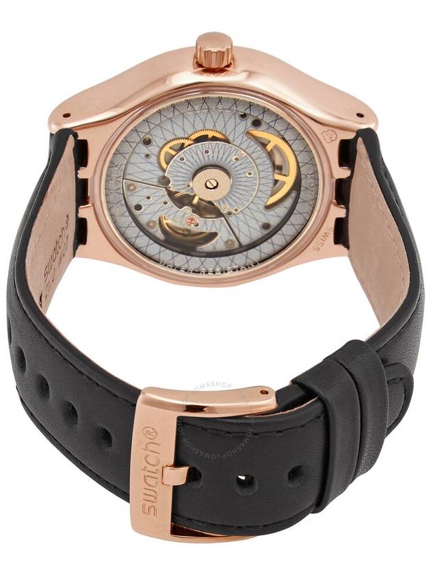 Swatch Sistem Rosee Automatic Black Dial Unisex Watch YIG400 - SWATCH - BALAAN 3