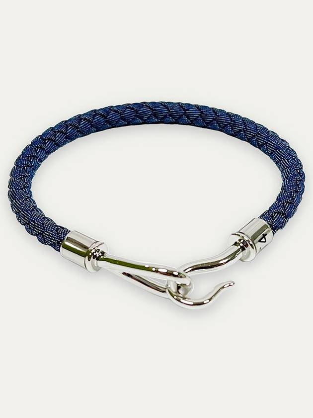 Jumbo H Bracelet Navy - HERMES - BALAAN 5