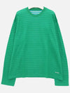 Reversible Stripe Long Sleeve T-Shirt Green - SUNNEI - BALAAN 3