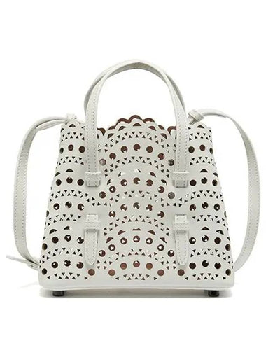 AA1S06716C0A29 010 Mina 16 BN Wave Micro Tote Bag - ALAIA - BALAAN 1