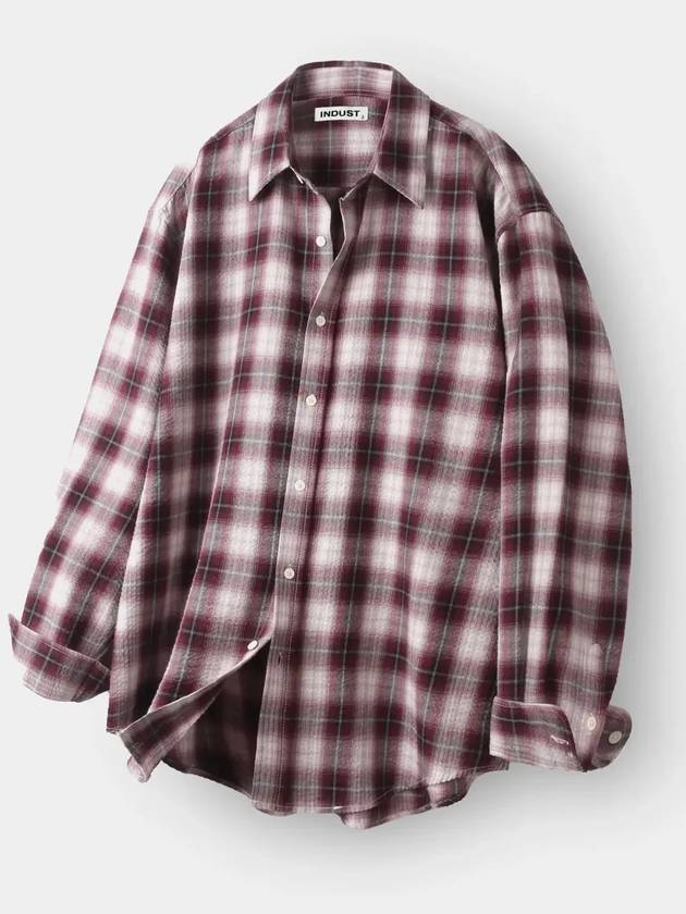 Prime check shirt burgundy - INDUST - BALAAN 2