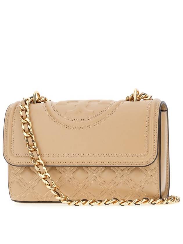 Small Fleming Convertible Shoulder Bag Desert Dune - TORY BURCH - BALAAN 3