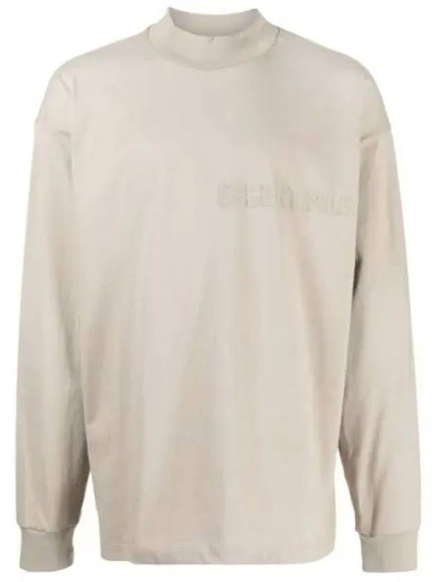 Logo Cotton Long Sleeve T-Shirt Smoke - FEAR OF GOD - BALAAN 2