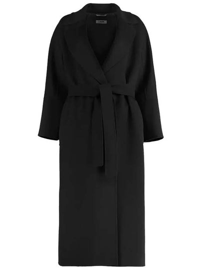 Elisa Virgin Wool Single Coat Black - S MAX MARA - BALAAN 2