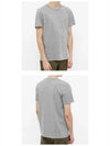 Fox Head Patch Classic Short Sleeve T-Shirt Grey Melange - MAISON KITSUNE - BALAAN 6