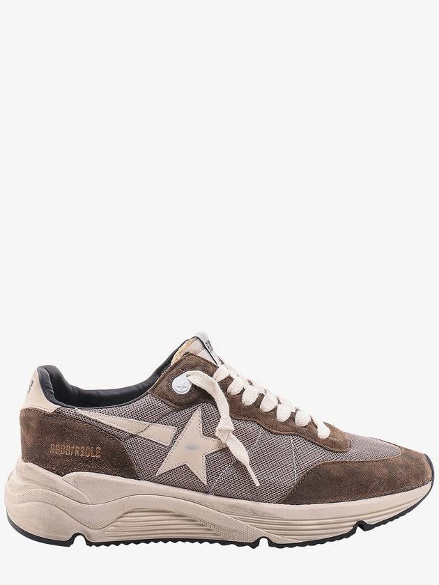 Running Sole Mesh Low Top Sneakers Olive Green - GOLDEN GOOSE - BALAAN 2