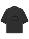 double black t shirt men - FEAR OF GOD ESSENTIALS - BALAAN 1