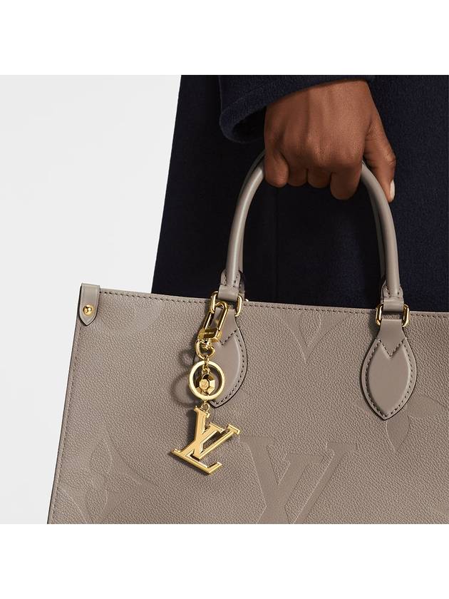 LV Facettes Bag Charm Key Holder Gold - LOUIS VUITTON - BALAAN 3