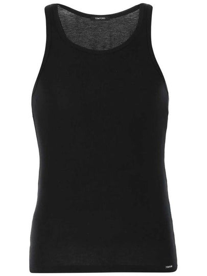 Men's Cotton Modal Blend Sleeveless Black - TOM FORD - BALAAN 2