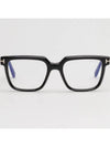 Blue light blocking glasses frame TF5889B 001 square horn - TOM FORD - BALAAN 3