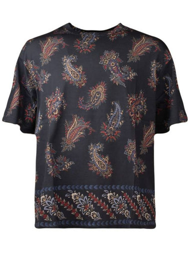 Etro Paisley Patterned T-Shirt - ETRO - BALAAN 1