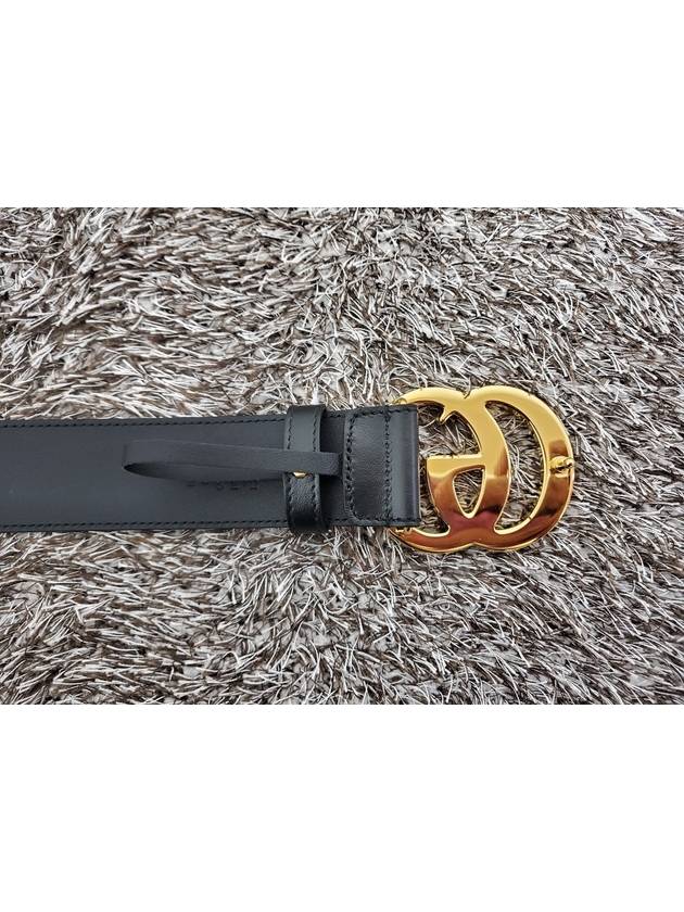 Marmont GG gold logo belt - GUCCI - BALAAN 6