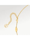 LV Iconic Crystal Necklace Gold - LOUIS VUITTON - BALAAN 4