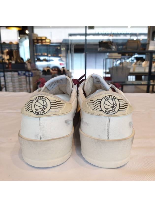 Stardan Leather Low Top Sneakers White - GOLDEN GOOSE - BALAAN 4