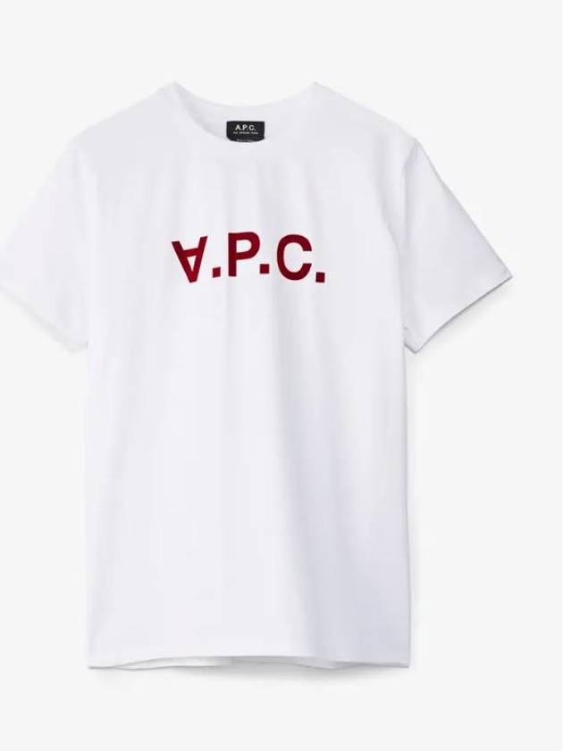 VPC Logo Organic Cotton Short Sleeve T-Shirt White - A.P.C. - BALAAN 2