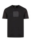 Cotton Short Sleeve T-Shirt Black - CP COMPANY - BALAAN 2