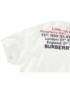 Location Short Sleeve T-Shirt White - BURBERRY - BALAAN 8