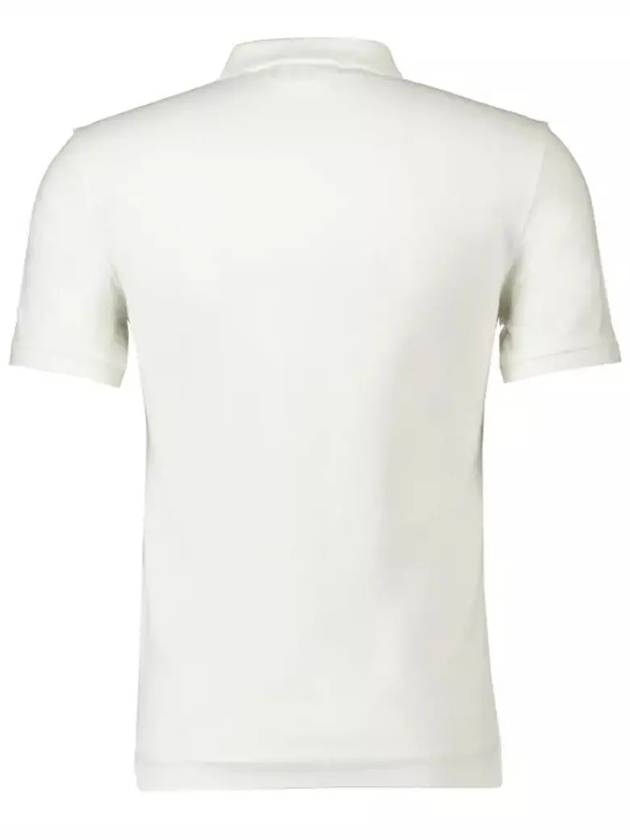 1020 Jersey Polo Shirt White - CP COMPANY - BALAAN 4