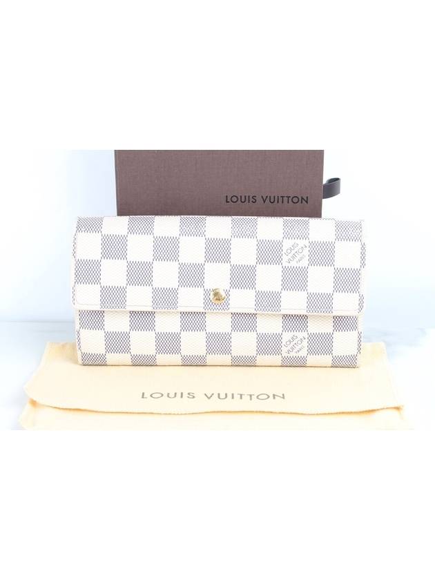 Damier Azur long wallet - LOUIS VUITTON - BALAAN 2