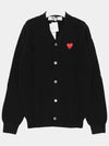 24SS P1N0081 BLACK cardigan - COMME DES GARCONS - BALAAN 2