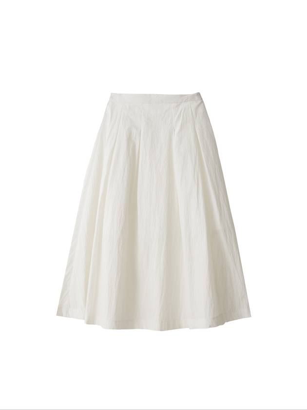 Pleated Banding Long Skirt White - LESEIZIEME - BALAAN 8