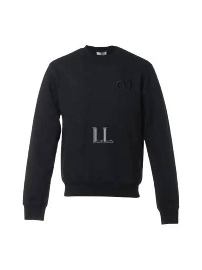 CD Icon Cotton Sweatshirt Black - DIOR - BALAAN 2