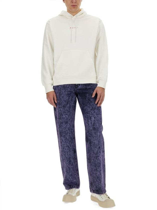 Marni Marbled Effect Jeans - MARNI - BALAAN 2