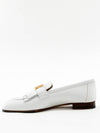 Royal Rose Gold H Logo Loafer Blanc - HERMES - BALAAN 10