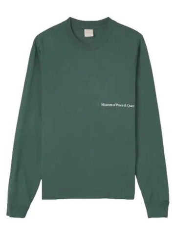 A Leisure T shirt Forest MOPQFALL2204FFOREST Long Sleeve - MUSEUM OF PEACE & QUIET - BALAAN 1