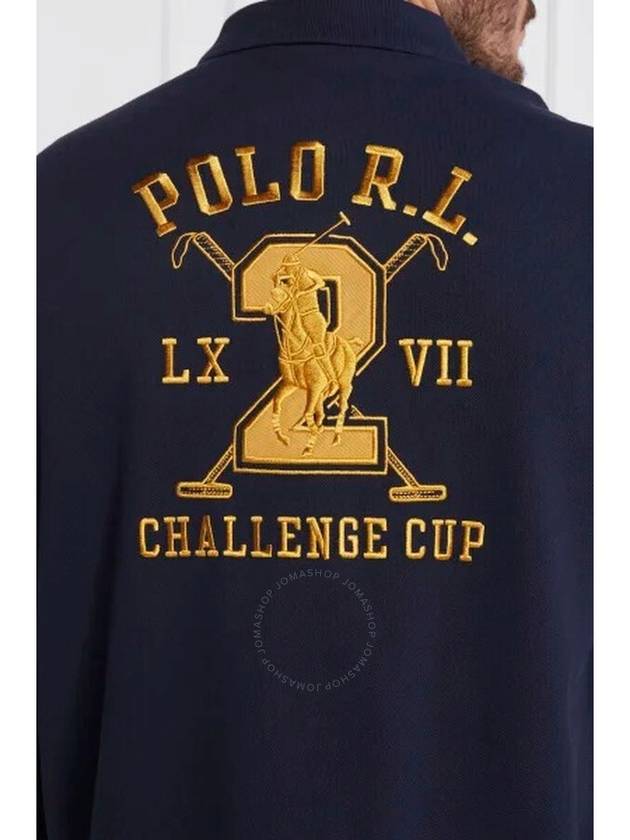 Polo Ralph Lauren Big Pony Polo Crest Long Sleeve Polo, Size Medium - POLO RALPH LAUREN - BALAAN 2