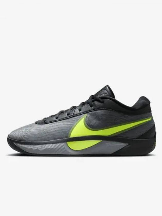 Giannis Freak 6 EP Vibrancy Basketball Shoes Black Cool Gray Stadium Green Bolt FJ7807 001 697121 - NIKE - BALAAN 1