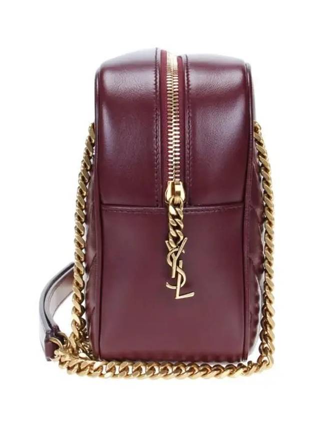 Joan Camera Shoulder Bag Burgundy - SAINT LAURENT - BALAAN 4