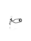 Meisterstuck Cufflinks Silver Black - MONTBLANC - BALAAN 4