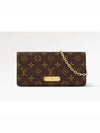 Lily Monogram Chain Shoulder Bag Brown - LOUIS VUITTON - BALAAN 2