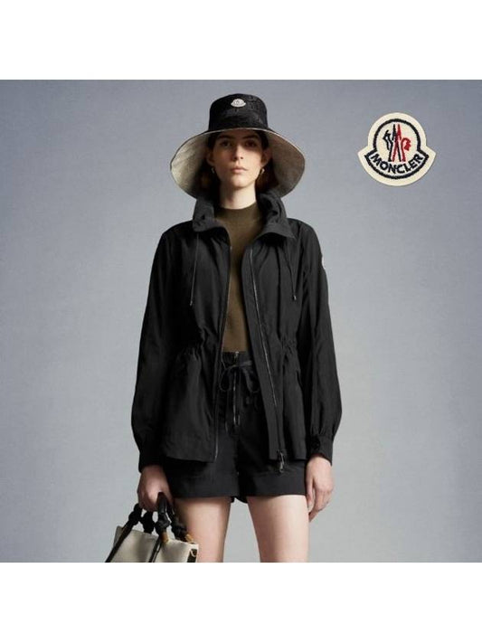 Enet Parka Jacket Black - MONCLER - BALAAN.