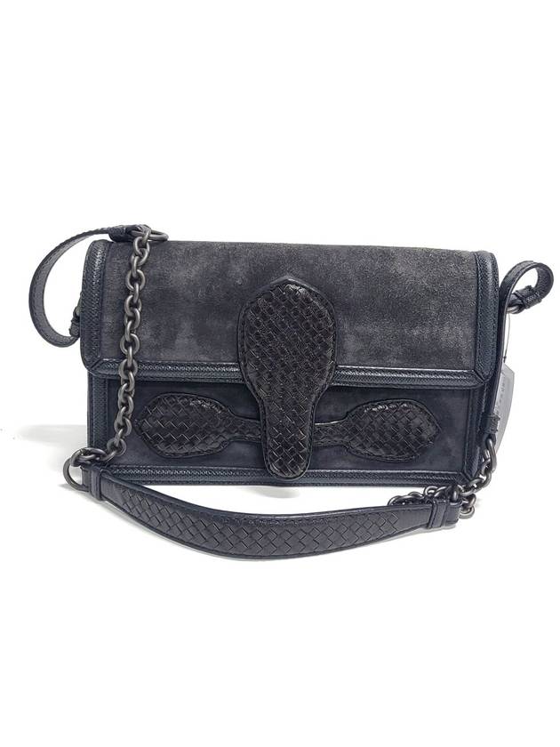 Bottega Veneta Suede Chain Shoulder Bag Short Crossbody - BOTTEGA VENETA - BALAAN 2