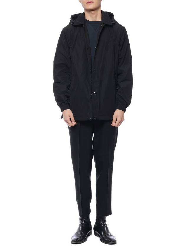 Ealing Hooded Jacket Black - BURBERRY - BALAAN 4