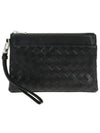 24 FW Leather Clutch WITH Interciato Motif 795712V2HL18803 B0651181261 - BOTTEGA VENETA - BALAAN 2