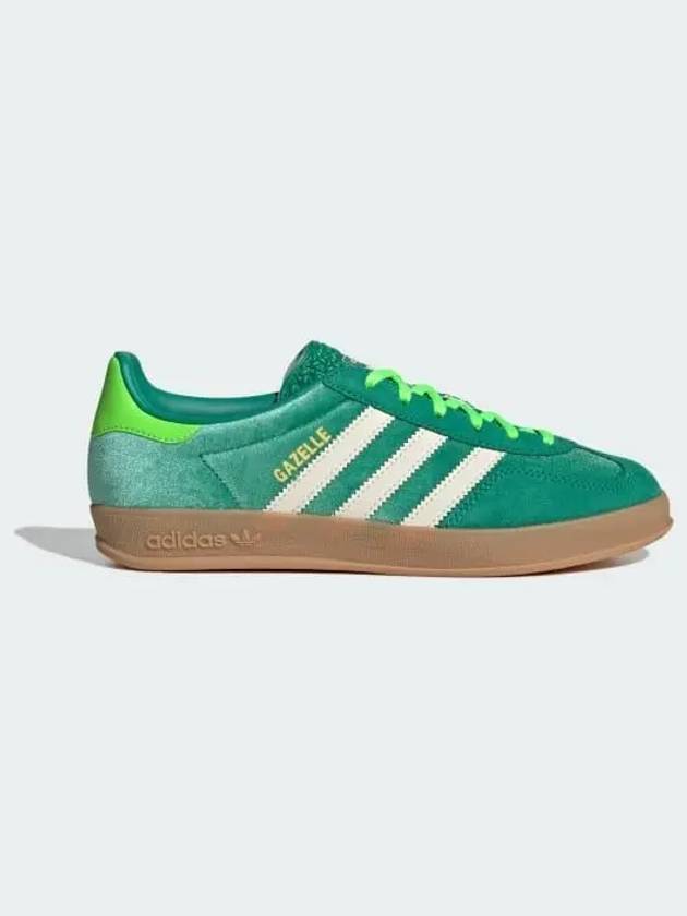 Gazelle Indoor Women s Original Semi Coat Green Cream White Solar JI2715 748979 - ADIDAS - BALAAN 1