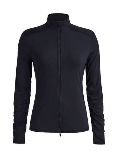 Women's Golf Featherweight Full Zip-Up Jacket Black - G/FORE - BALAAN 2