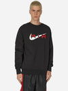 Sweatshirt FN7692 012 Black MENS M L Euro Fit - NIKE - BALAAN 1