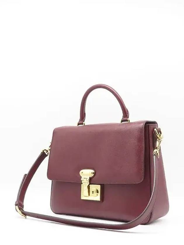 Burgundy color 2 WAY bag - DOLCE&GABBANA - BALAAN 3