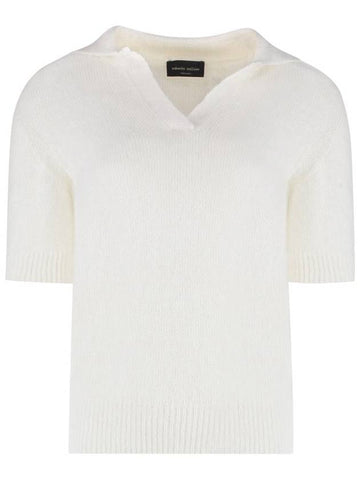 Roberto Collina Short Sleeve Sweater - ROBERTO COLLINA - BALAAN 1