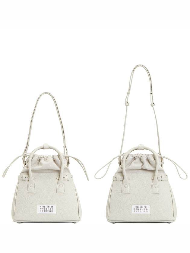 5AC Mini Drawstring Tote Bag Greige - MAISON MARGIELA - BALAAN 8