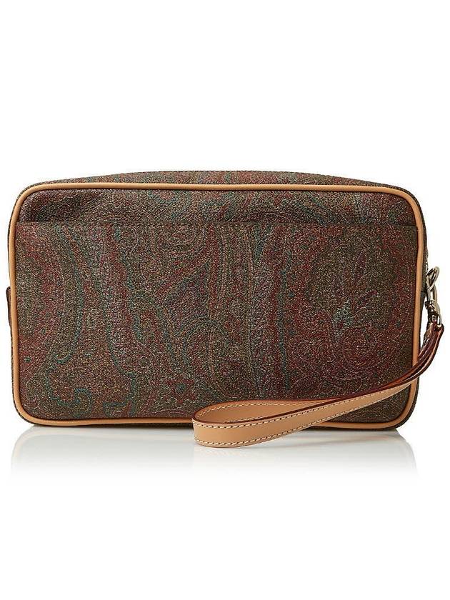 Paisley Clutch Bag Brown - ETRO - BALAAN 2