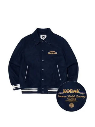 KODAK Camera Club Varsity Jacket NAVY - KODO - BALAAN 1