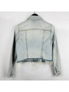 YE008R19773057 7100 Denim Jacket Light Blue - OFF WHITE - BALAAN 3