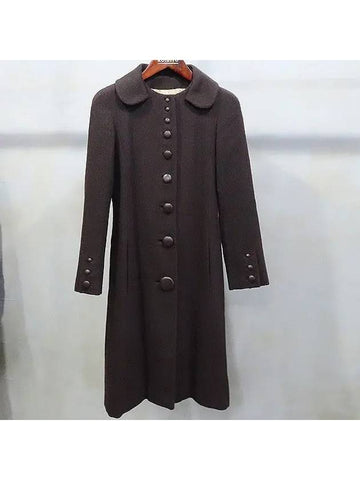 Smith Market used luxury goods wool coat women s clothing - MOSCHINO - BALAAN 1